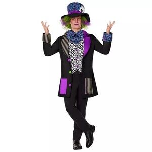 Mad hatter costume adult size Large